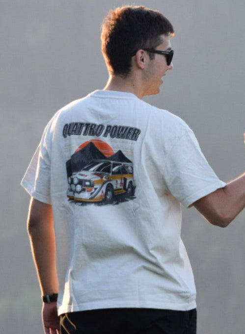 Quattro Power Oversized Shirt Unisex Backprint